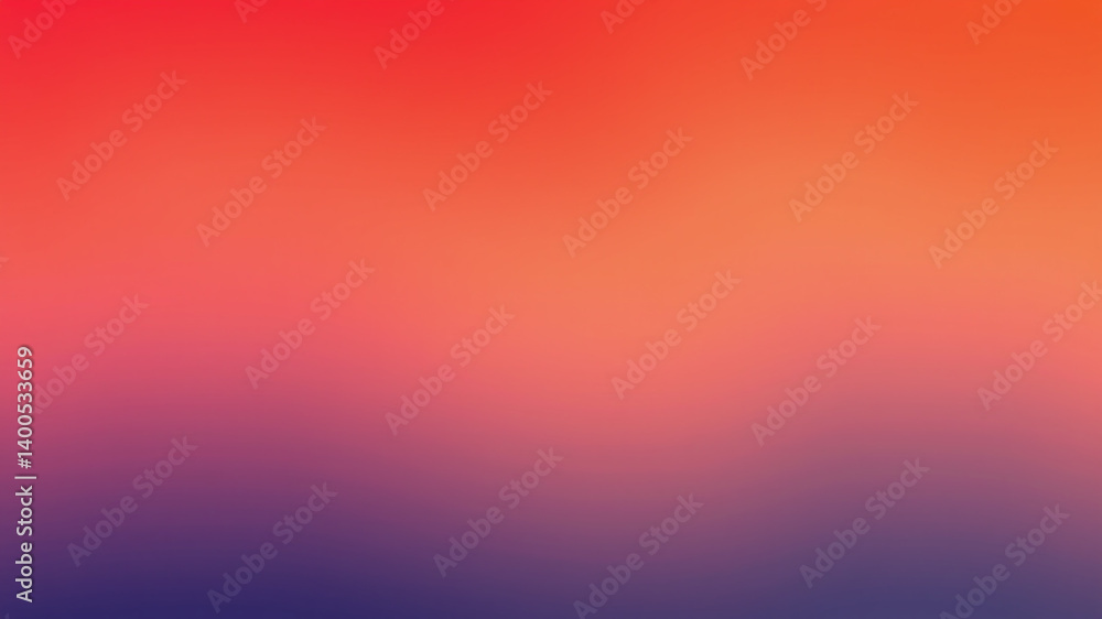 Aufkleber abstract gradient background in soft peach and coral tones