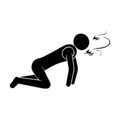 breathing exercise icon icon, breathing exercise icon silhouette vector illustration-simple silhouette illustration of breathing exercise icon, perfect for breathing exercise icon logos and icons