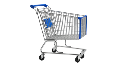 Isolated Shopping Cart