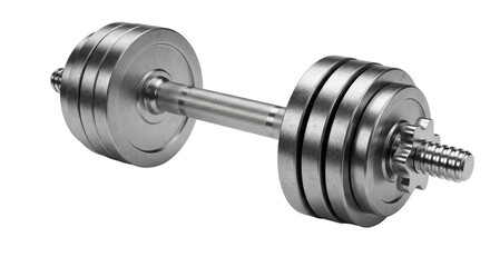 Fototapeta premium Isolated Metal Dumbbell
