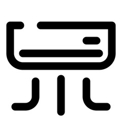 traveling dashed line icon