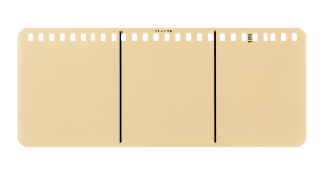 Isolated film strip