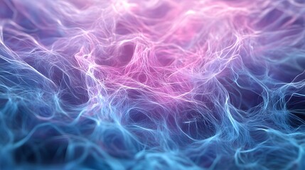Fototapeta premium Abstract Background Pink Blue Digital Network Lines Flowing Energy