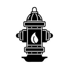 fire hydrant icon, fire hydrant silhouette vector illustration-simple silhouette illustration of fire hydrant, perfect for fire hydrant logos and icons