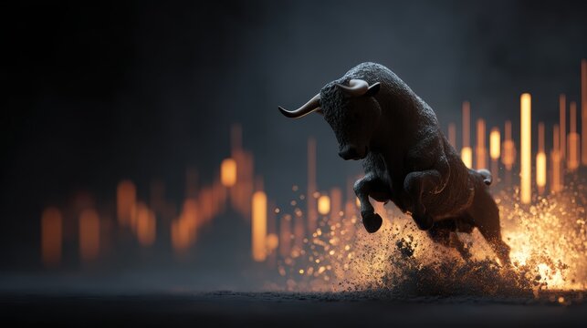 bulls and charts, bull market cycles, financial markets and economics, crypto bitcoin chart