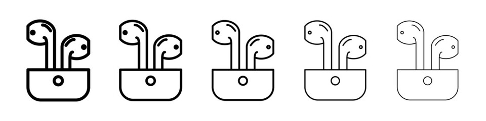 headphones Symbol mark in Outline style