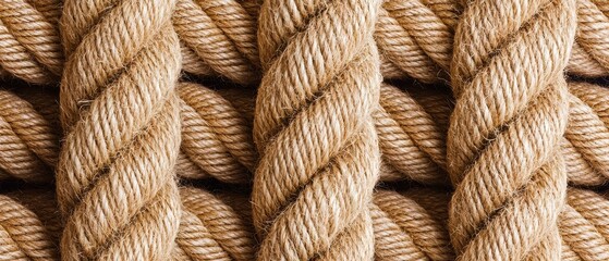 Vintage Rope Macro Background