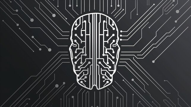 AI Algorithm - Line Background: Unveiling the Visual Tapestry of Computational Intelligence