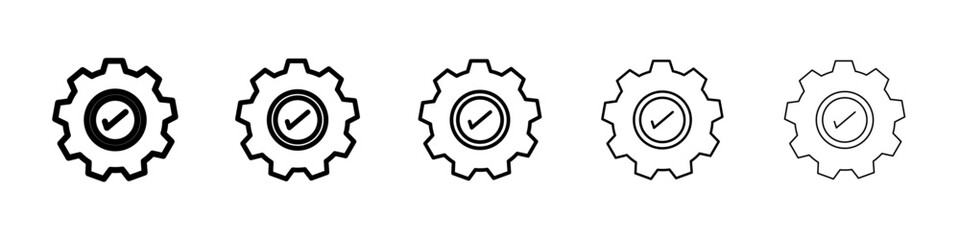 Recovery icon Symbol mark in Outline style