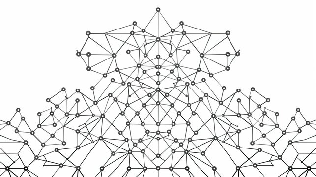 AI Algorithm - Line Background: Unveiling the Visual Tapestry of Computational Intelligence