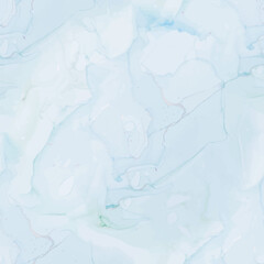 Obraz premium Alcohol Ink Marble. Watercolor Canvas. Ocean Shiny Repeat. Blue Marble Watercolor. Ocean Elegant Watercolor. Pink Vector Background. Modern Seamless Ink Template. Gold Art Paint. Trendy Vector Ink