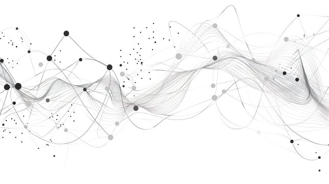 AI Algorithm - Line Background: Unveiling the Visual Tapestry of Computational Intelligence