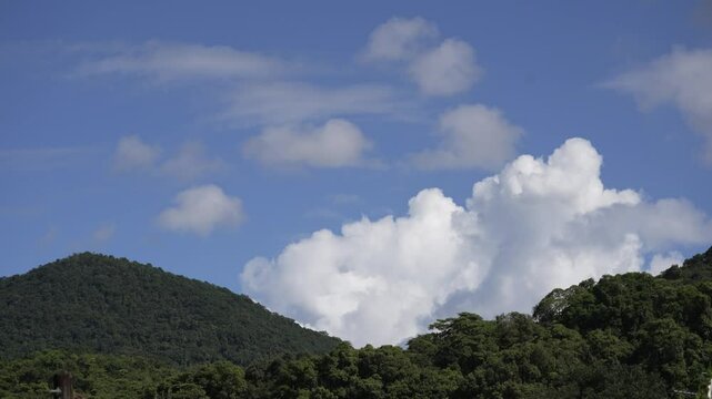 Clouds over Mountain Valley