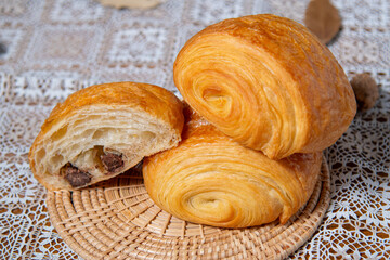 Chocolate croissants
