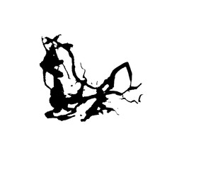 silhouette of a woman dancing