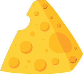 Icon of fresh cheese and dairy product