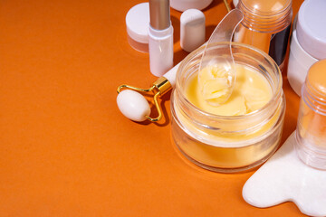 Tallow cream, serum and facial skin care products