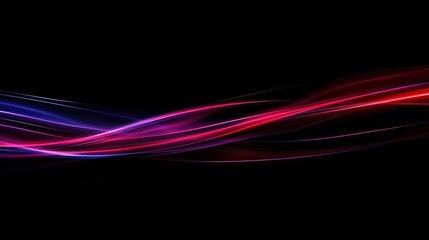 Abstract glowing lines in vibrant colors create a dynamic design.