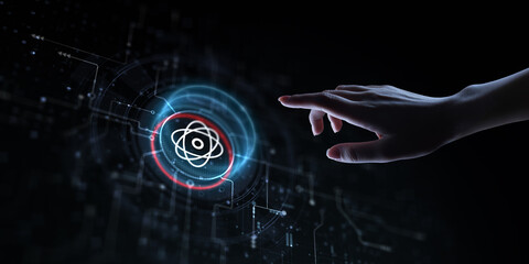 Quantum Computing Concept: Revolutionizing Information Processing Through Quantum Mechanics.