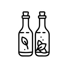 vinegar and oil