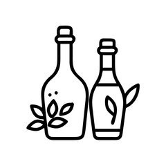 vinegar and oil