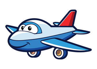 Airplane aviation flat icon for apps, logo and website. Airplane icon Colorful Vector illustration