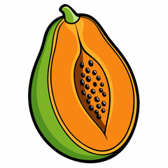 vector illustration of a fruit