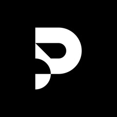 letter P logo