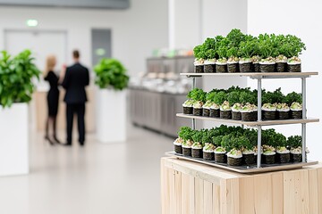 Traditional Sushi on Display