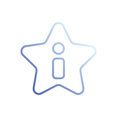 Premium Info icon vector stock illustration