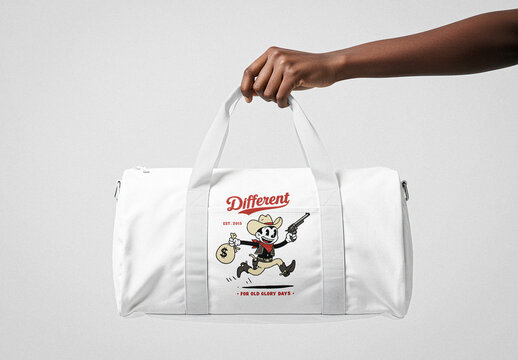 Duffle Bag Mockup