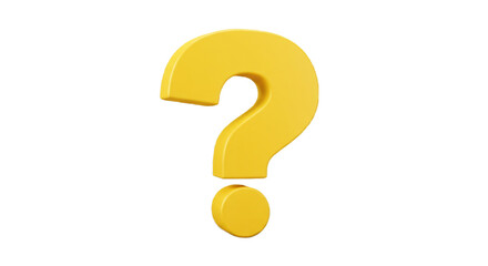 yellow question mark