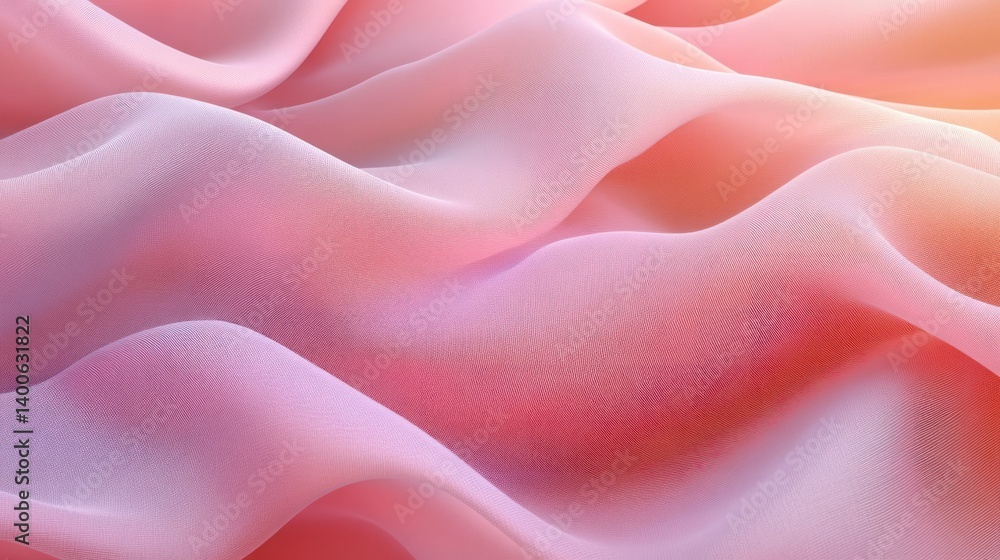 Poster subtle undulating texture in pastel shades creating a dreamy backdrop with fluid shapes and a soft d
