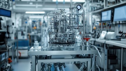 Advanced Chemical Reactor in a Modern Laboratory Setting