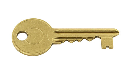 Isolated golden key