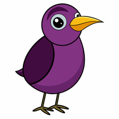 bird, cartoon, animal, illustration, vector, blue, cute, character, funny, nature, beak, twitter, icon, chicken, wing, parrot, feather, fun, isolated, duck, art, white, robin, happy