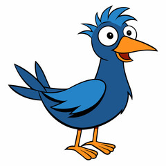 vector illustration of a bird