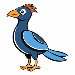 vector illustration of a bird