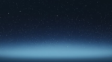 Obraz premium A gradient background blending from deep sapphire blue at the bottom to light, silvery grey at the top, suggesting a calm, starry night.