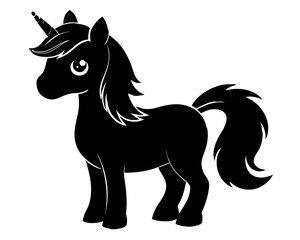 Unicorn SVG & Silhouette Vector | Magical Fantasy Design for Kids Crafts, Party Decor, Apparel & Sticker