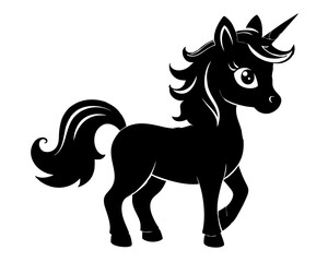Unicorn SVG & Silhouette Vector | Magical Fantasy Design for Kids Crafts, Party Decor, Apparel & Sticker