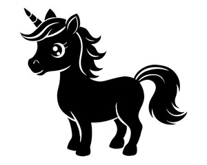 Unicorn SVG & Silhouette Vector | Magical Fantasy Design for Kids Crafts, Party Decor, Apparel & Sticker