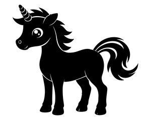 Unicorn SVG & Silhouette Vector | Magical Fantasy Design for Kids Crafts, Party Decor, Apparel & Sticker