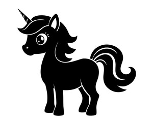 Unicorn SVG & Silhouette Vector | Magical Fantasy Design for Kids Crafts, Party Decor, Apparel & Sticker