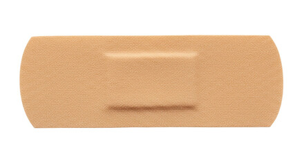 Isolated Beige Bandage