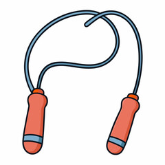 electric cable on white background