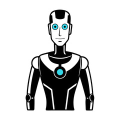 robot vector illustration