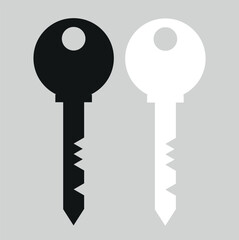 key icon set ,key icon in generic style. access keys concept