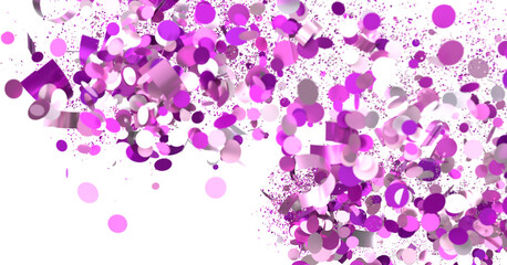 Falling confetti, party, celebration, festive, background, design, texture, vibrant, bright, joy