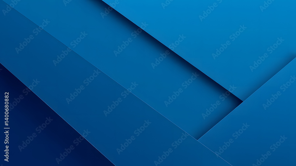 Aufkleber bright blue lines create a colorful abstract pattern